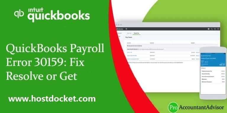 How to Troubleshoot QuickBooks Error Code 30159?