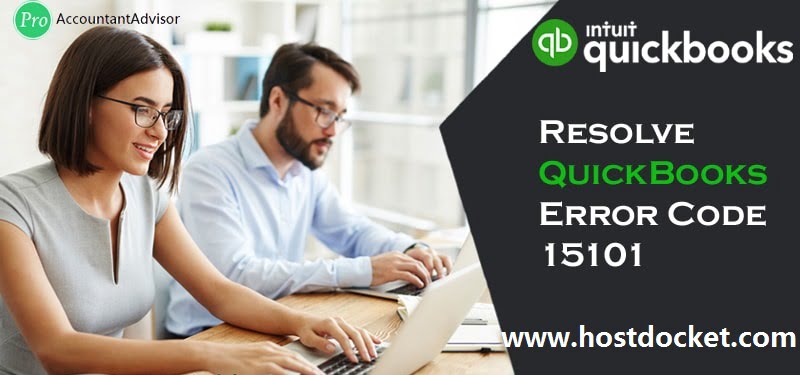 How to get rid of QuickBooks error code 15101?