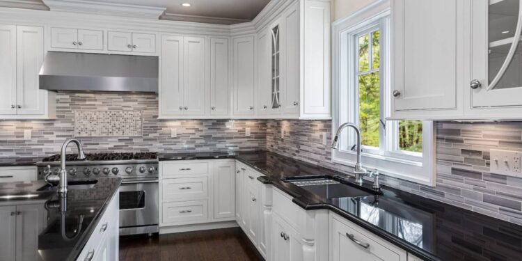 12 Backsplash Ideas For White Cabinets and Granite Countertops