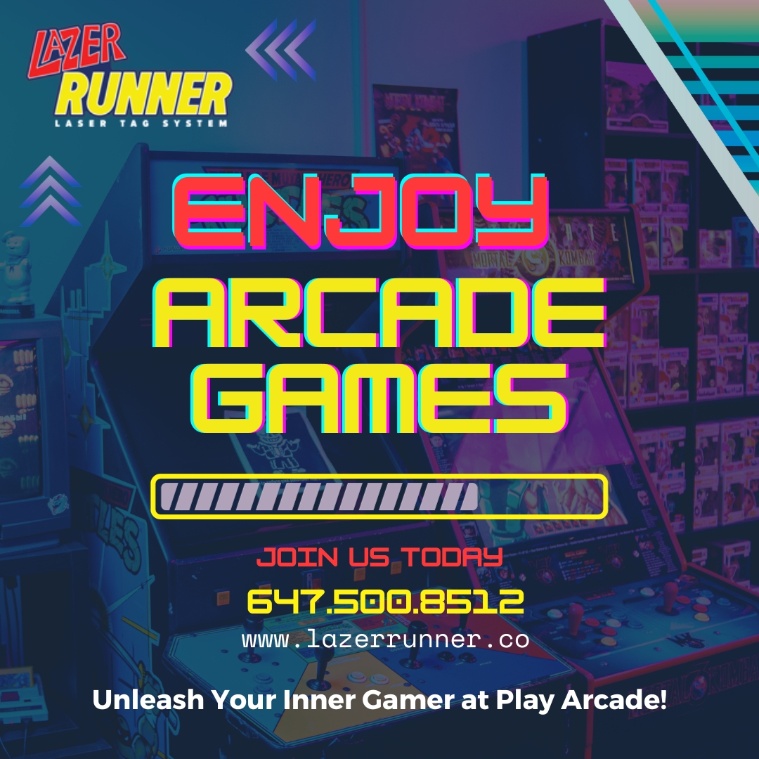 Arcade Games & Laser Tag at Lazer Runner
