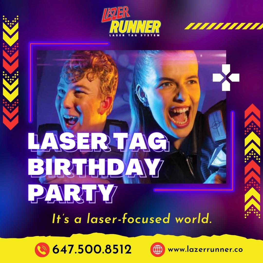 Bring Your Kids Birthday To The Next Level With Lazer Runner!