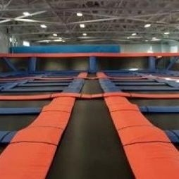 What is the most popular items in the indoor trampoline park?