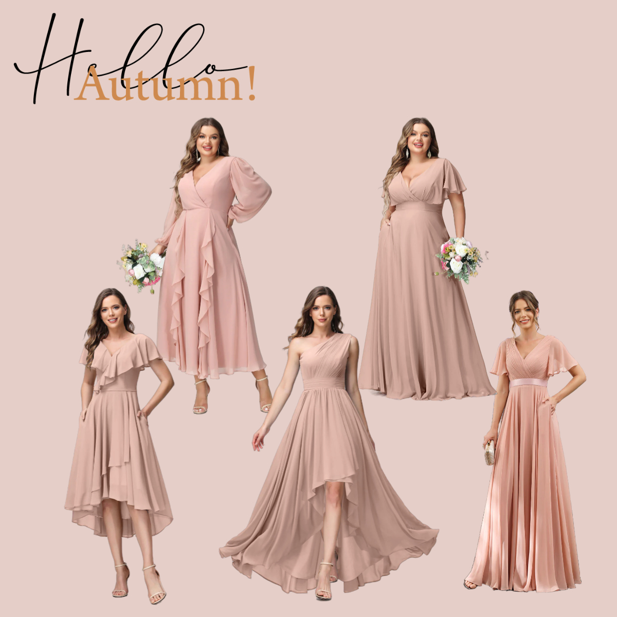 Elevate Your Wedding Aesthetic: The Allure of Emerald Satin Bridesmaid Dresses and the Timeless Elegance of Rose Gold