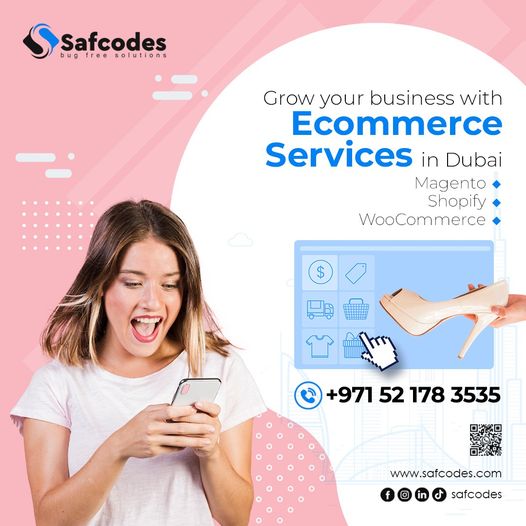 Building your ECommerce website development in Dubai