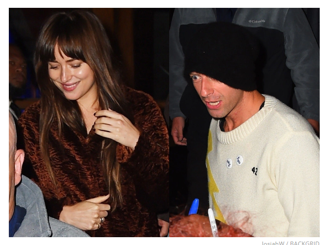 Dakota Johnson's Dancing at Chris Martin's Coldplay Concert Sparks Joy