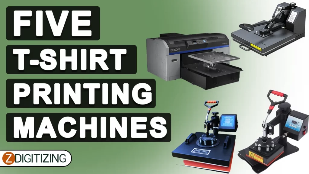 The Top 5 T-Shirt Printing Machines for High-Quality Results