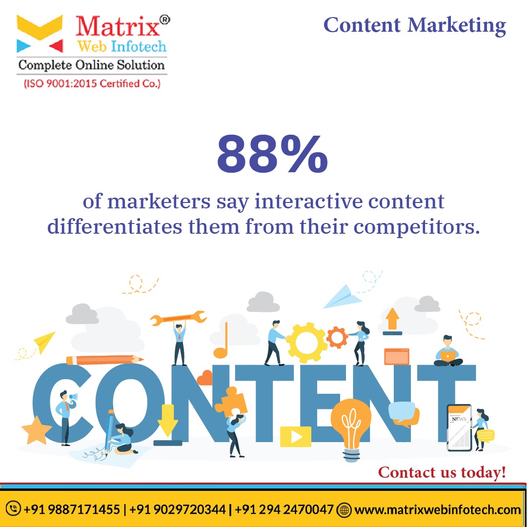 Crafting Engaging Narratives: Matrix Web Infotech - Your Trusted Content Writing Company in Udaipur