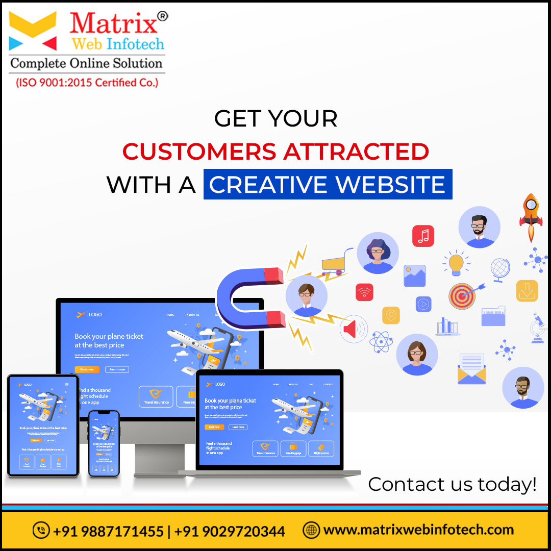Empowering Business Growth: Matrix Web Infotech - Your Go-To Website Development Company in Udaipur