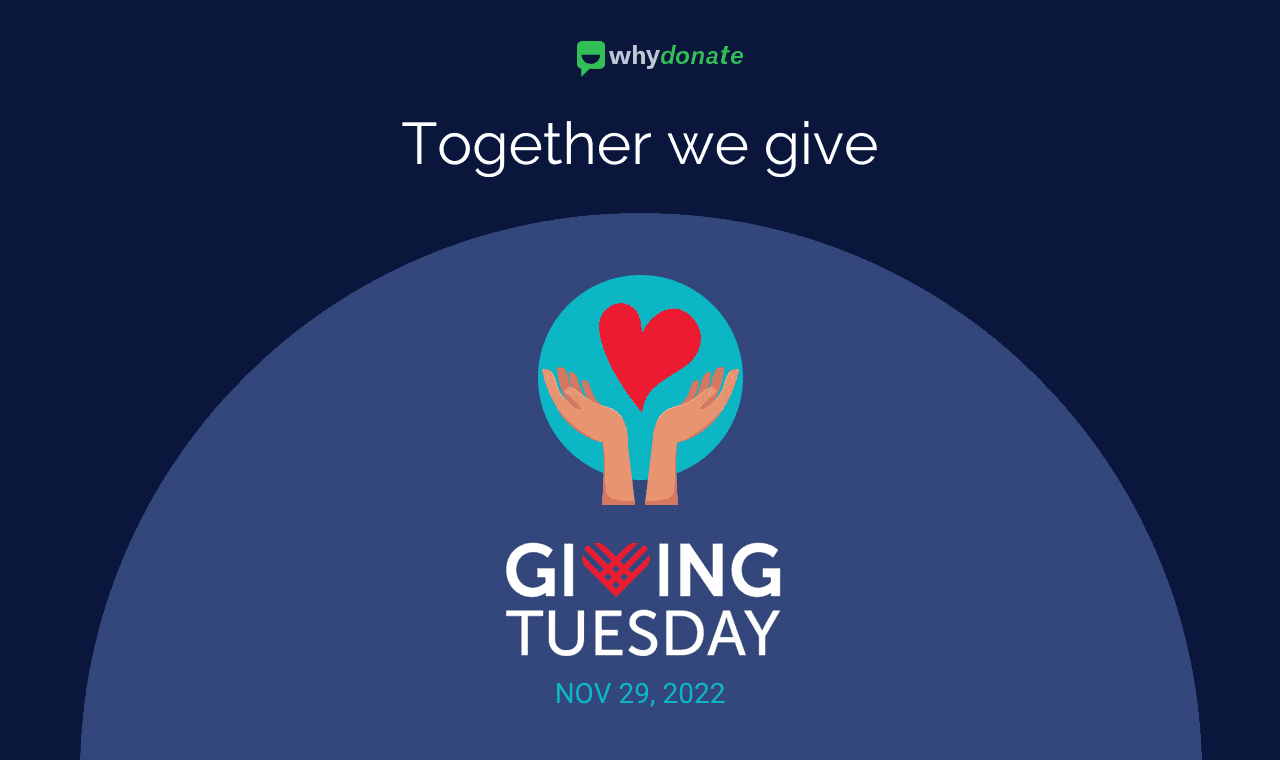 Giving Tuesday Fundraising Ideas