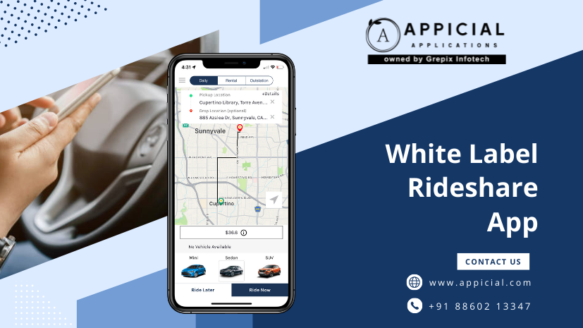 White Label Ride Share App