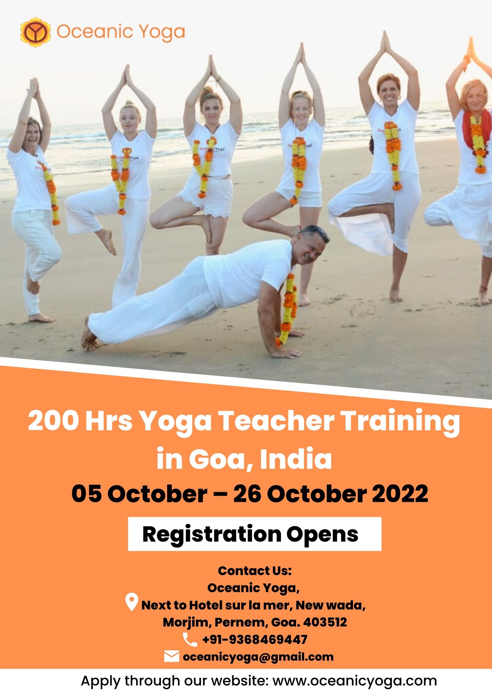Ideal Choice For 200 Hour Yoga Teachers Training in Goa