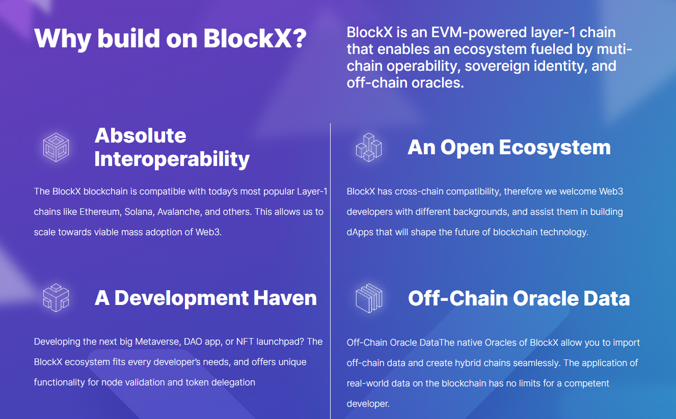 Why you should consider building your next project on BlockX?: BlockX Ecosystem is Made For all.