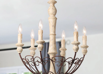 French Country Home Decor: Lighting Sets the Theme