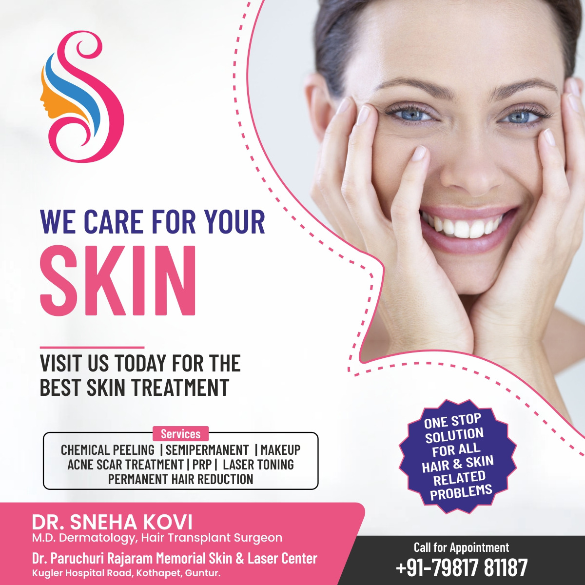  Aesthetics dermatology in guntur 