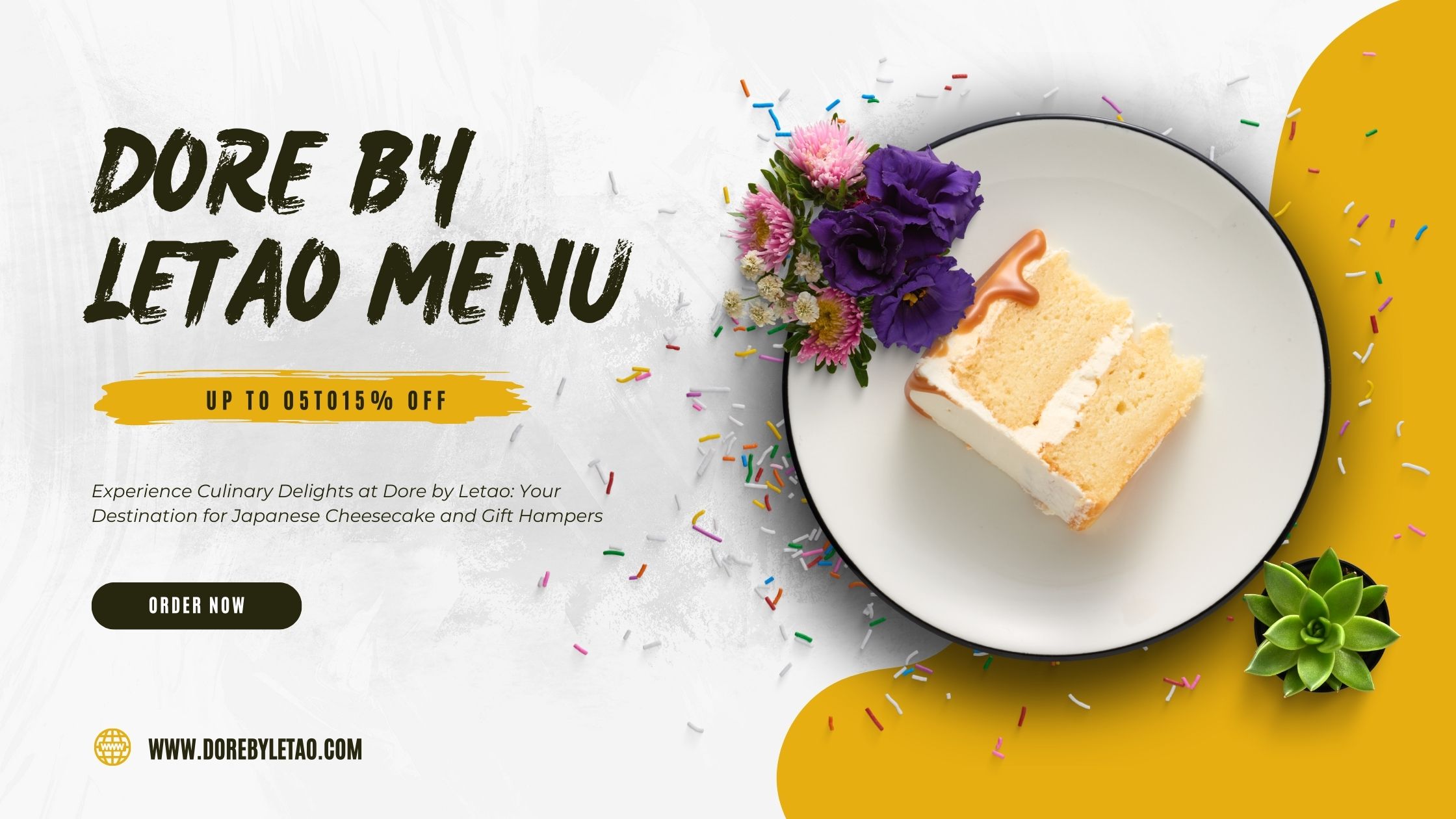 Experience Culinary Delights at Dore by Letao: Your Destination for Japanese Cheesecake and Gift Hampers