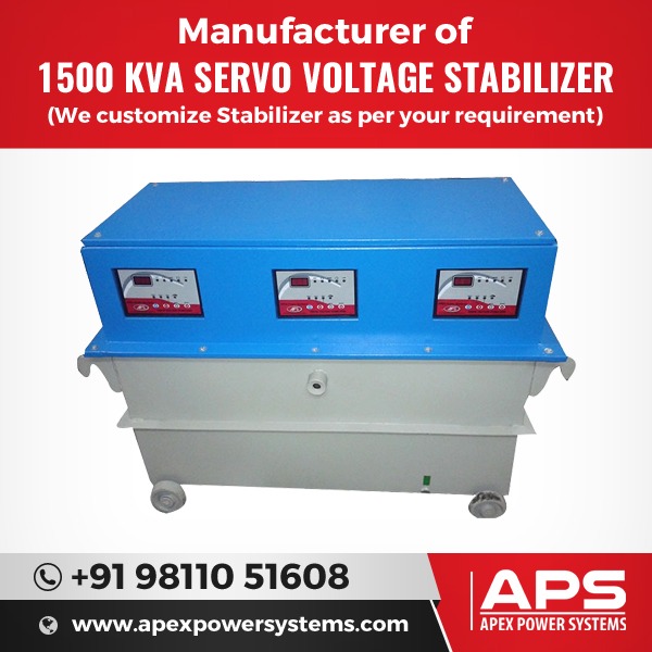 Servo Voltage Stabilizer Manufacturer | Apex Power Systems