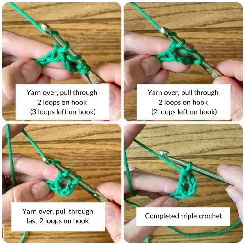 Triple Crochet Stitches