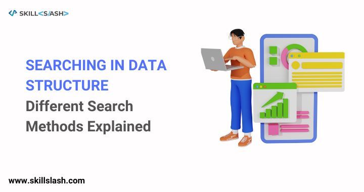 searching in data structure . diffrent sreached methods explained 