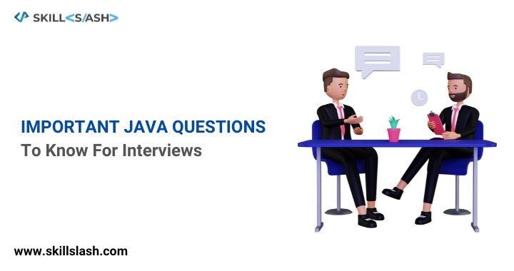 important java questions  to know  for interview