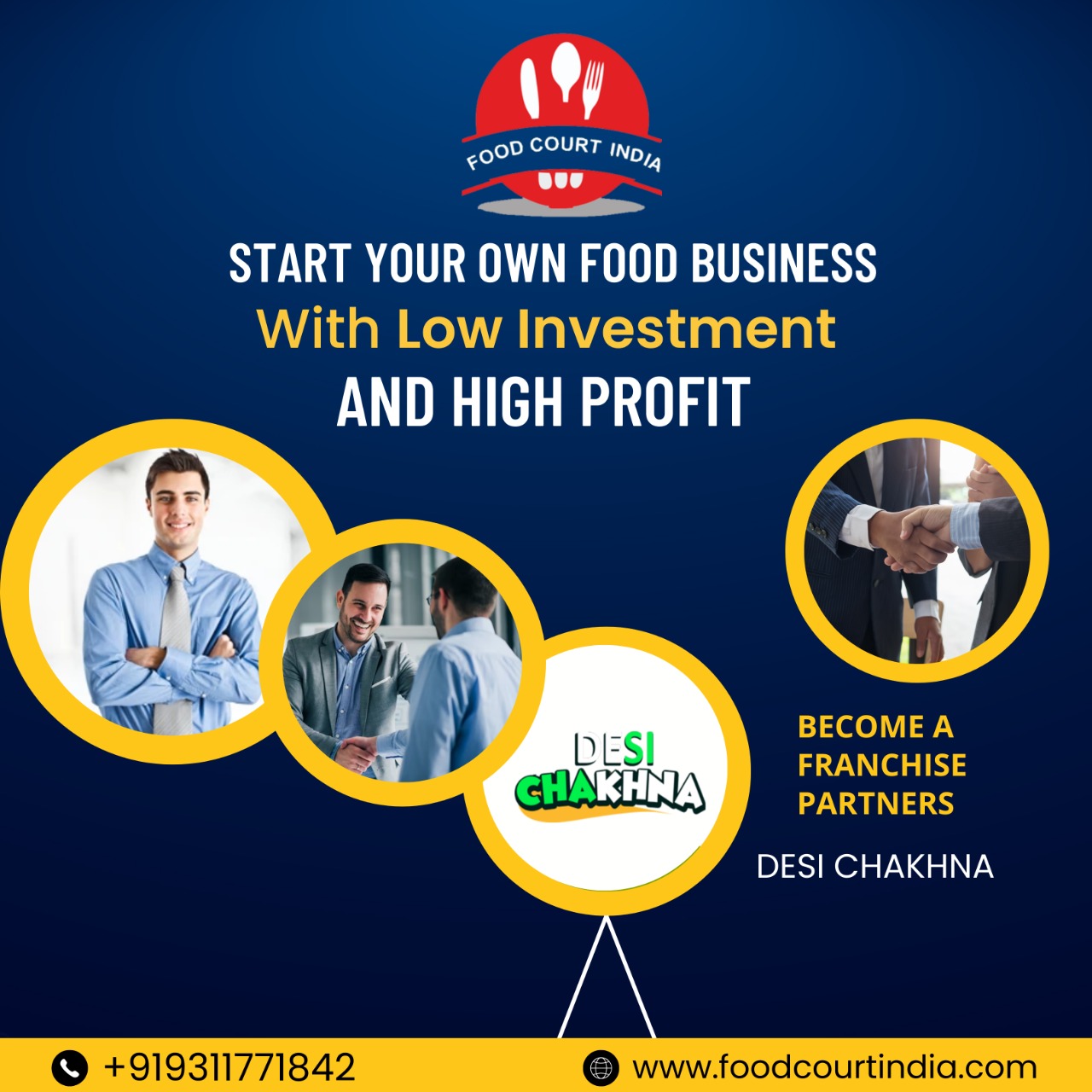 Best food franchise business in india