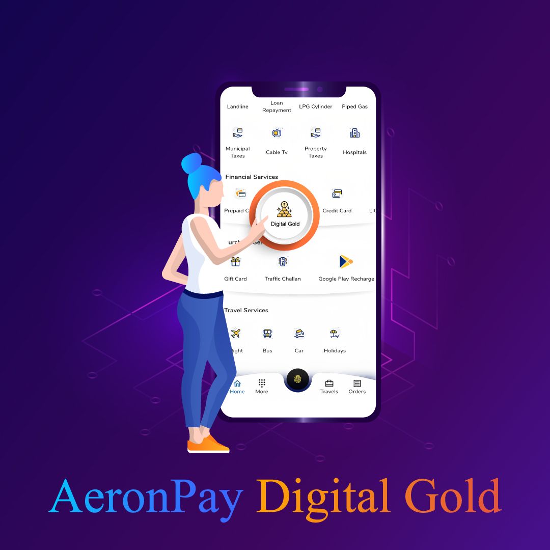 Buy Digital Gold Online From AeronPay