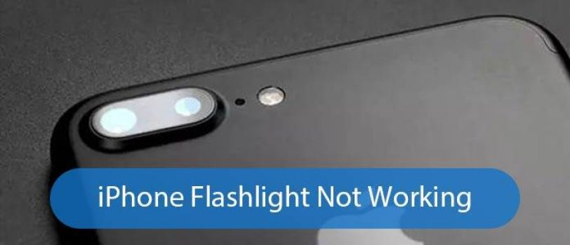 Flashlight on iPhone not working