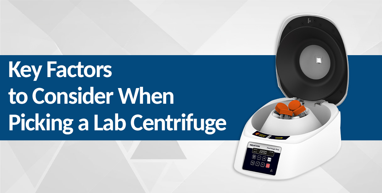 Key Factors to Consider When Selecting a Lab Centrifuge