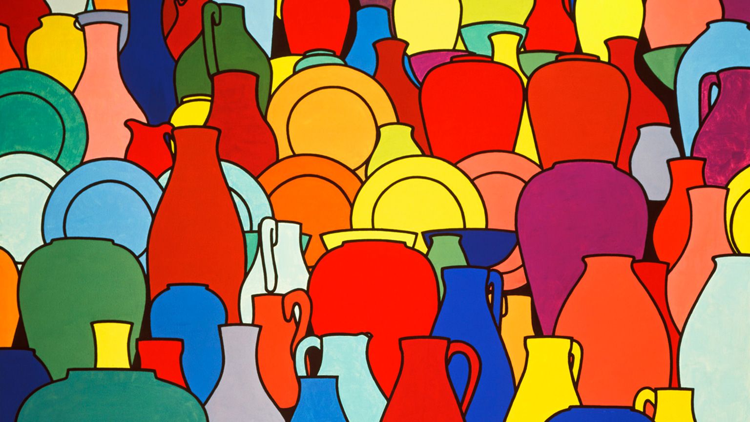 Red Grooms Prints Available at Shapero Modern