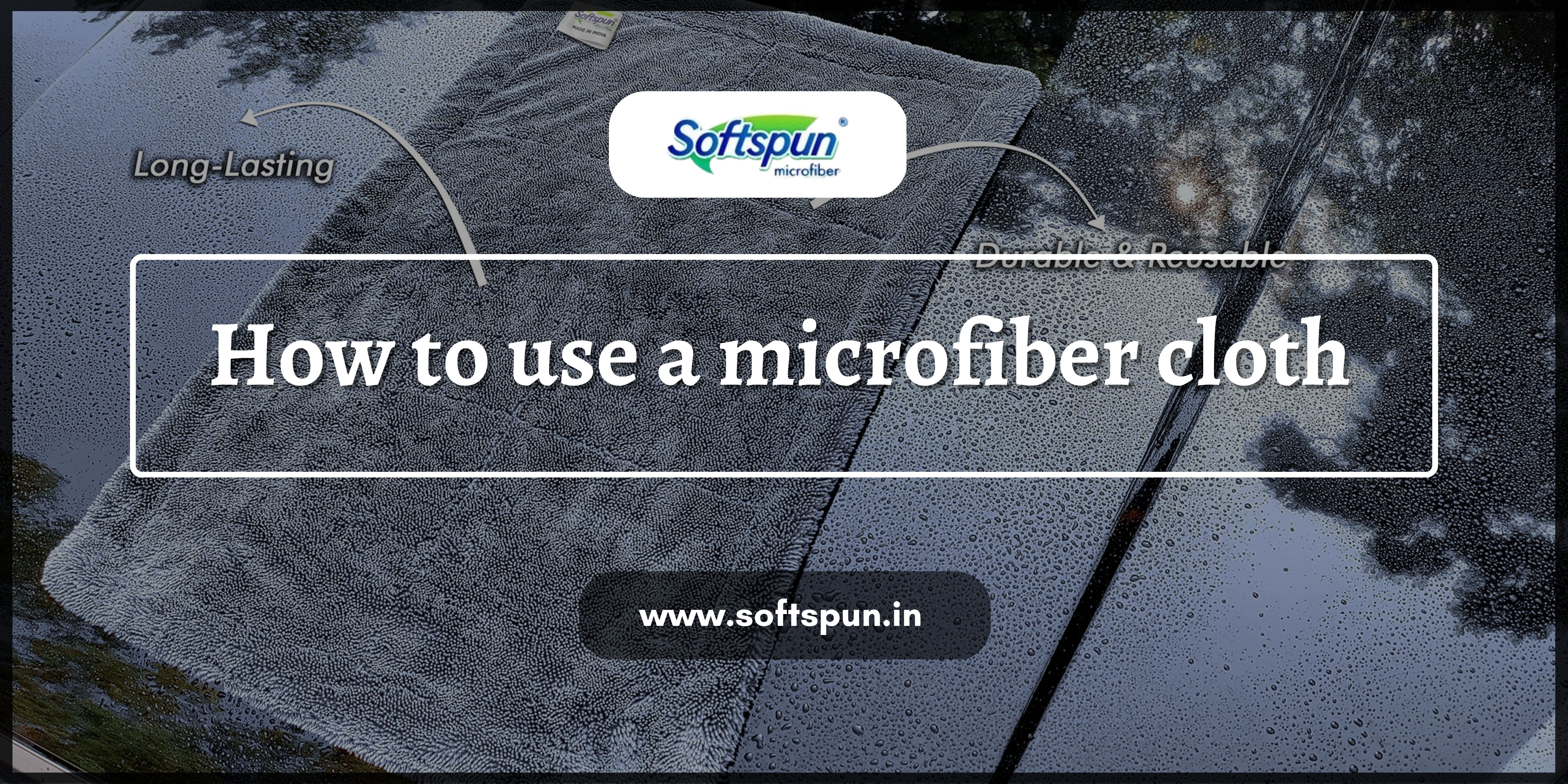 How to use a microfiber cloth