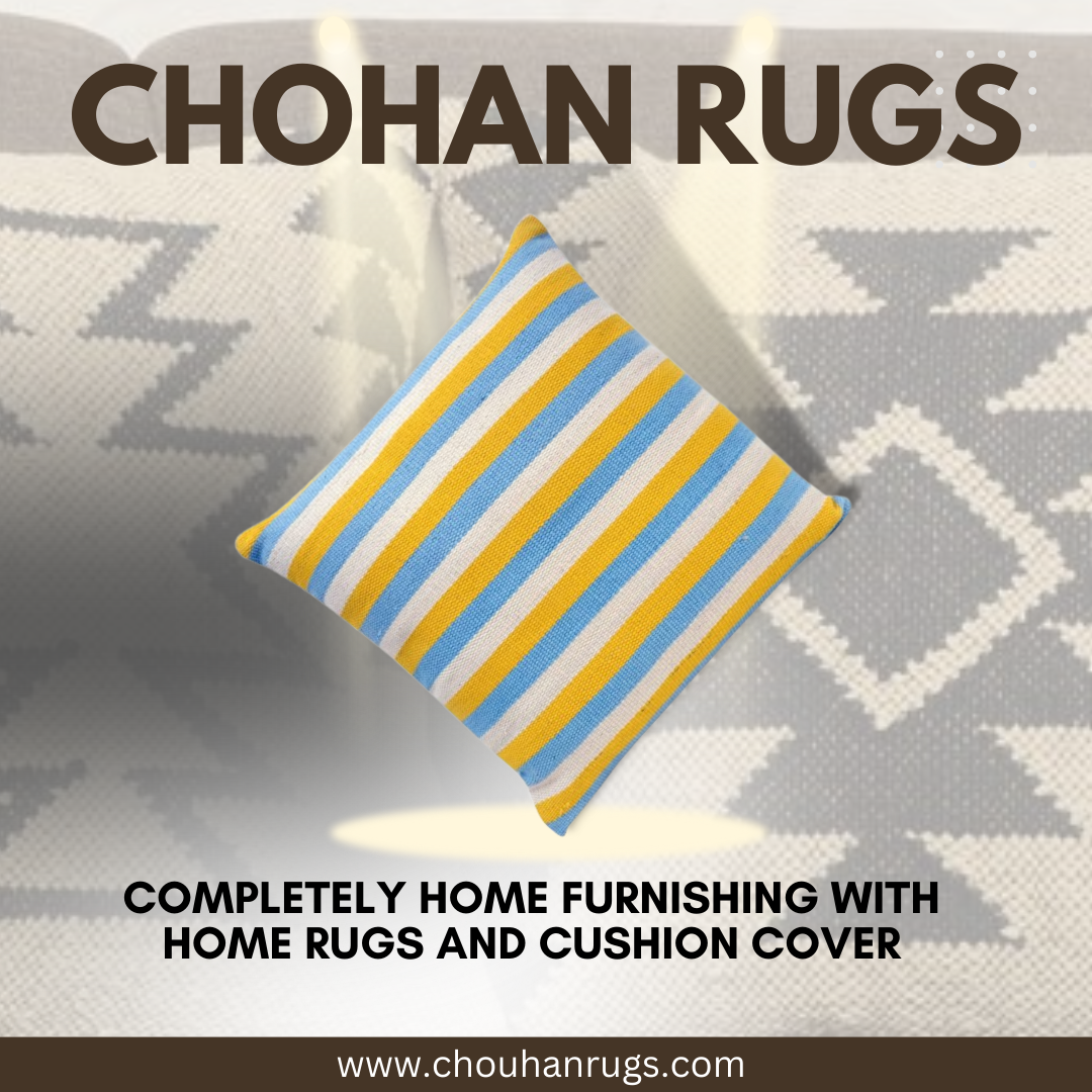 Best Jute Pillow Cover Design by CHOUHAN RUGS.