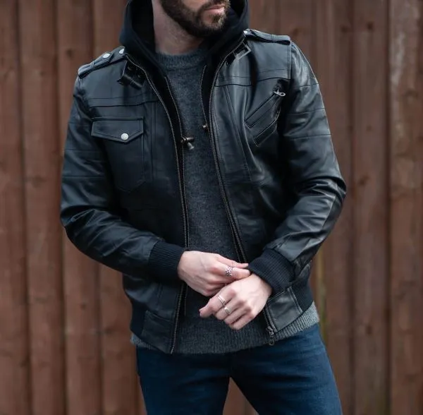 Leather Bomber Jacket – A Timeless Fashion Statement