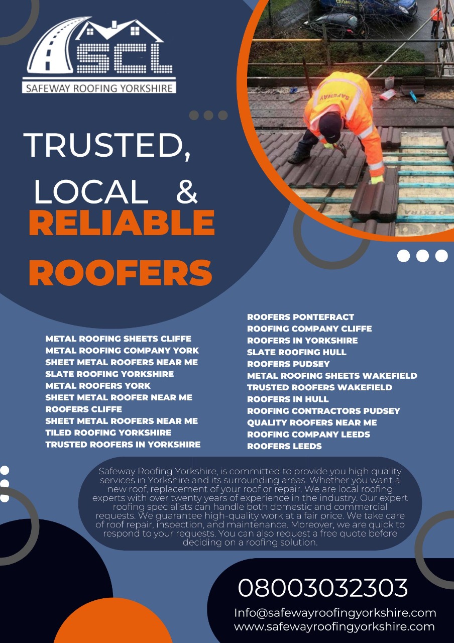 TRUSTED, LOCAL & RELIABLE ROOFERS