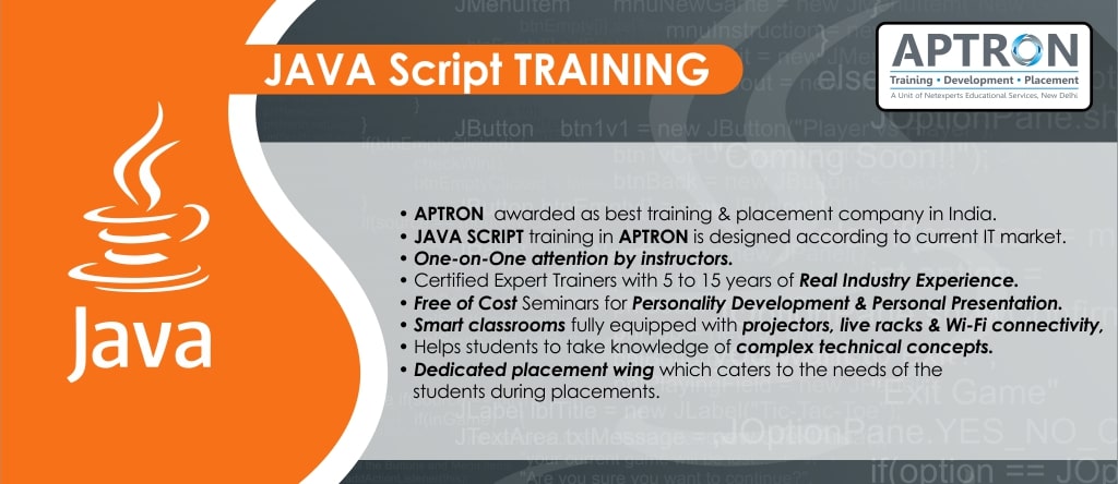 Javascript Training in Delhi