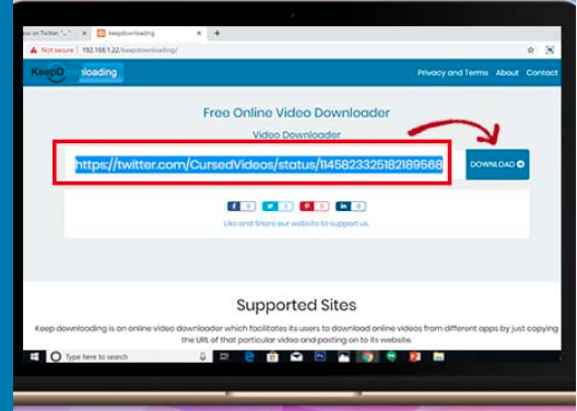 Download Twitter Video