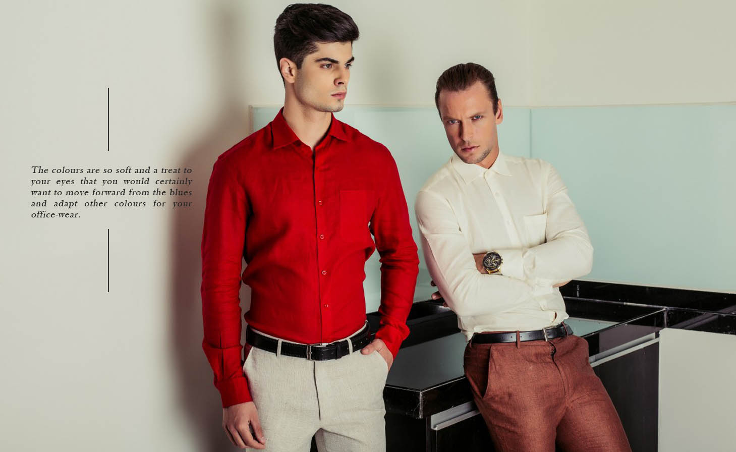 Formal Linen Shirts for men