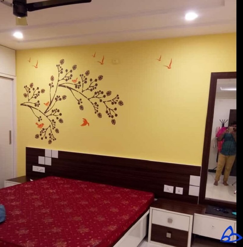 Stencil painting VS Texture painting