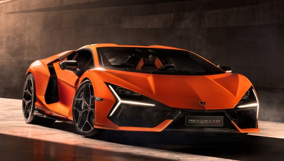 The Lamborghini Revuelto is a V12 hybrid with three electric motors