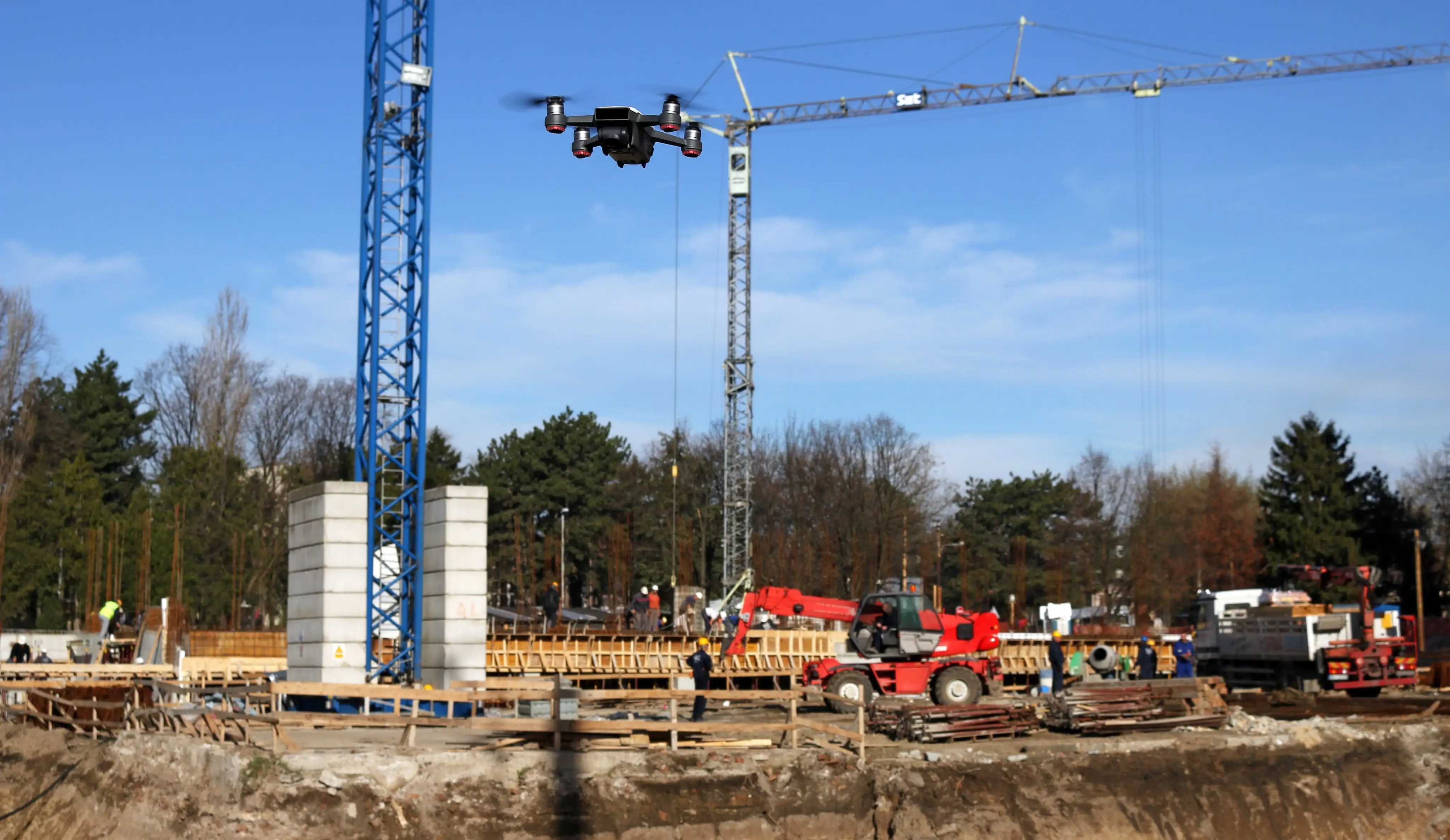  Monitoring of construction sites with Unmanned Aerial Vehicle