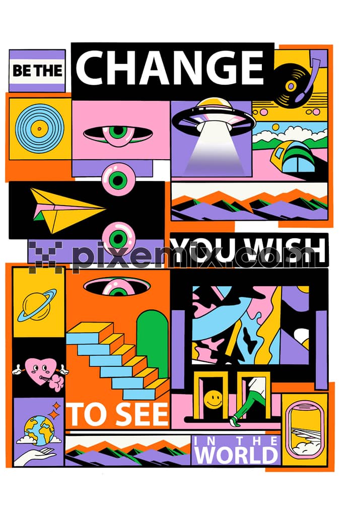 Current sequential patterns in plan and example: