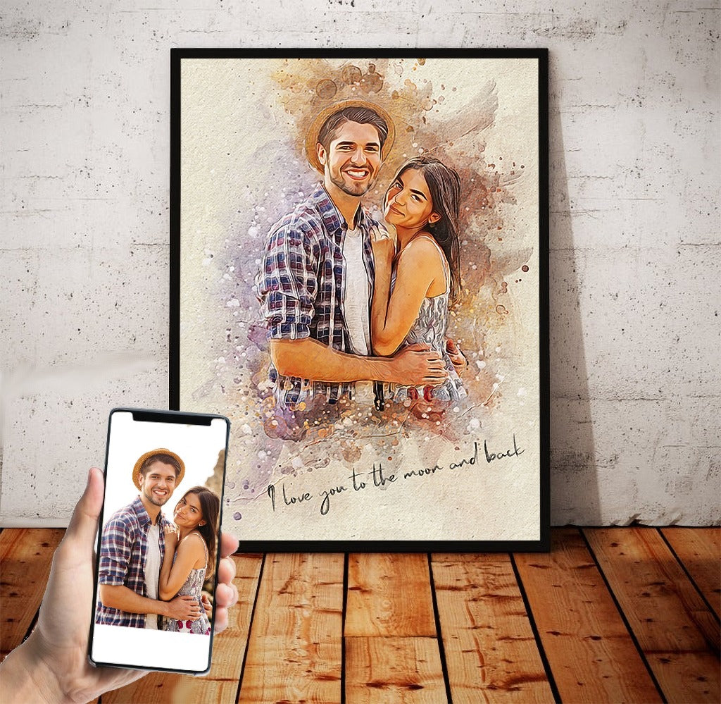 Woo Your Man With The Most Stunning Painting Gift!