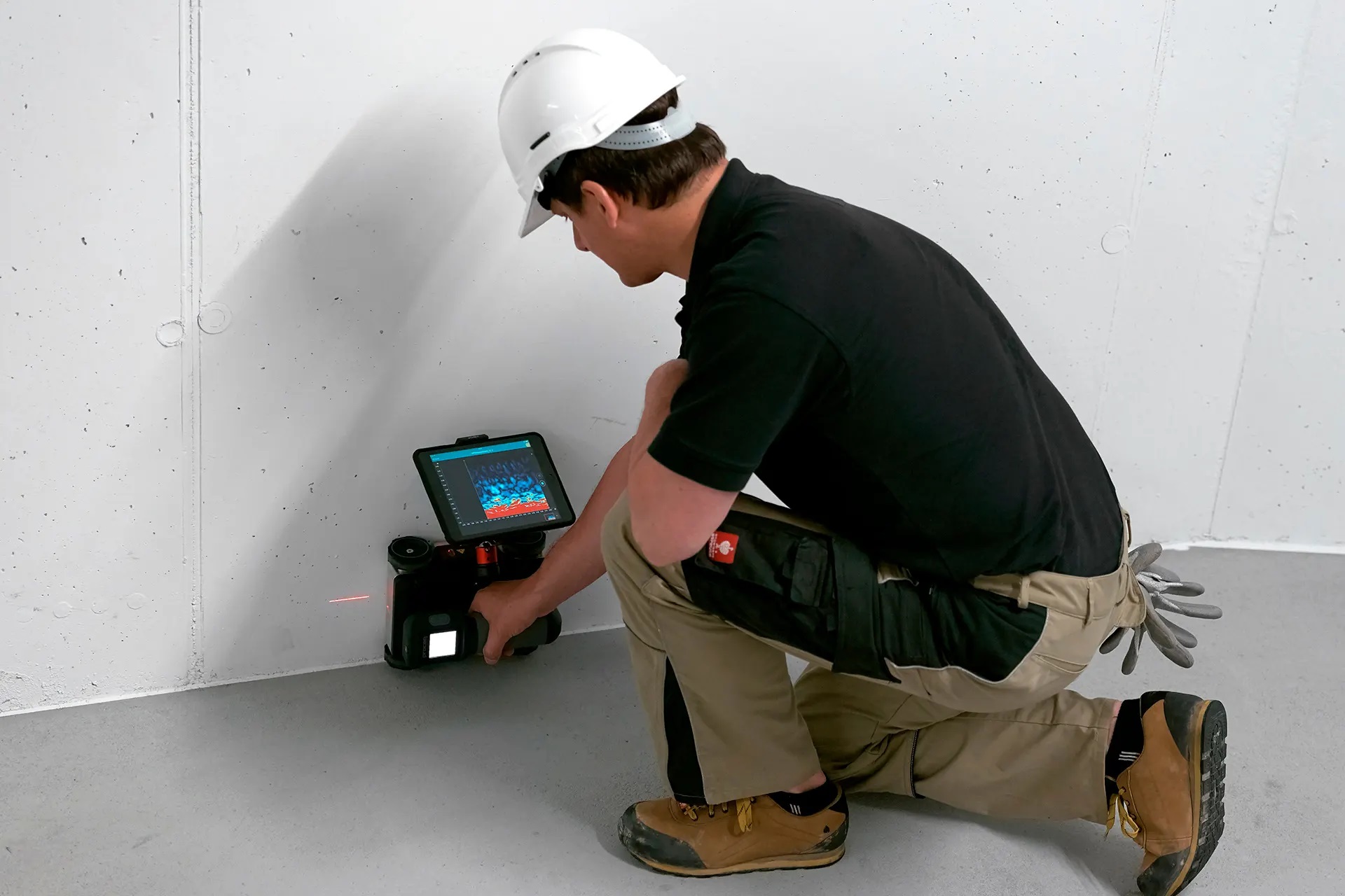 What are the different concrete scanning methods used in Dubai?