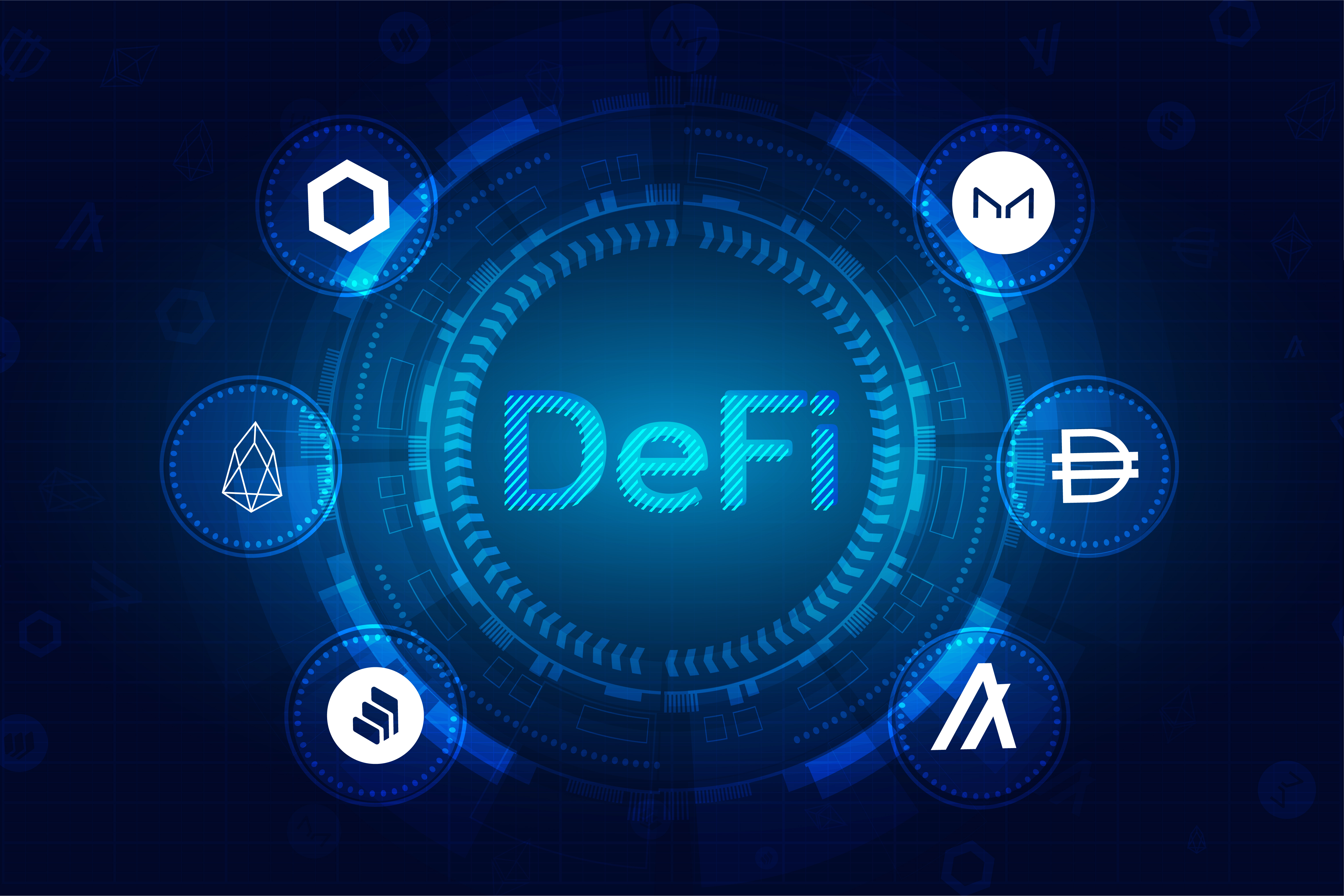 Which platform offers DeFi staking on cryptocurrencies?