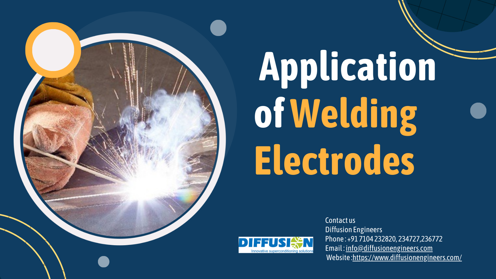 Application of Welding Electrodes