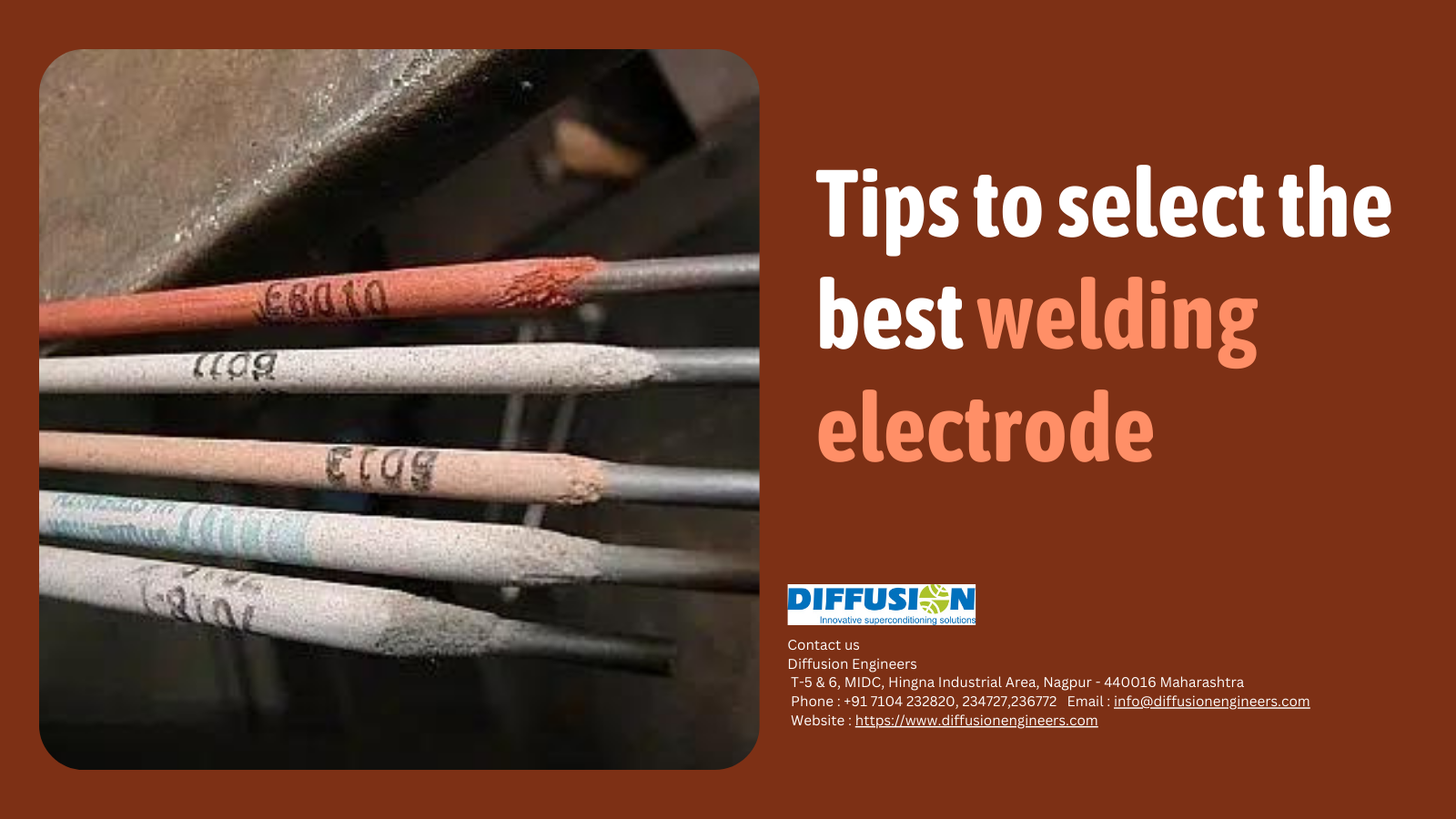 Tips to select the best welding electrode
