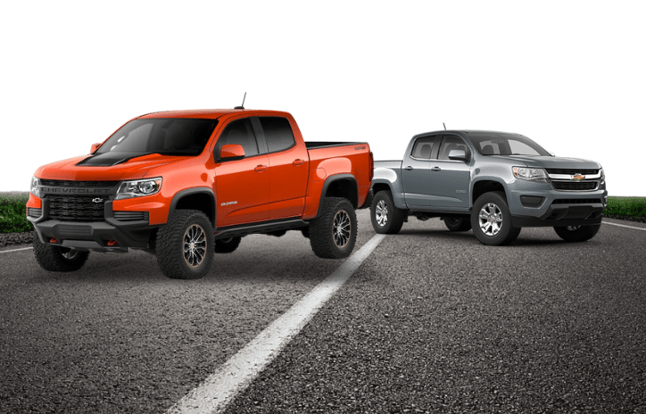 2020 Chevrolet Colorado Vs. 2021 Chevrolet Colorado