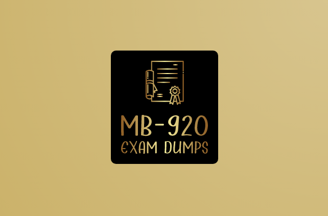 MB-920 Exam Dumps examination prepared for you