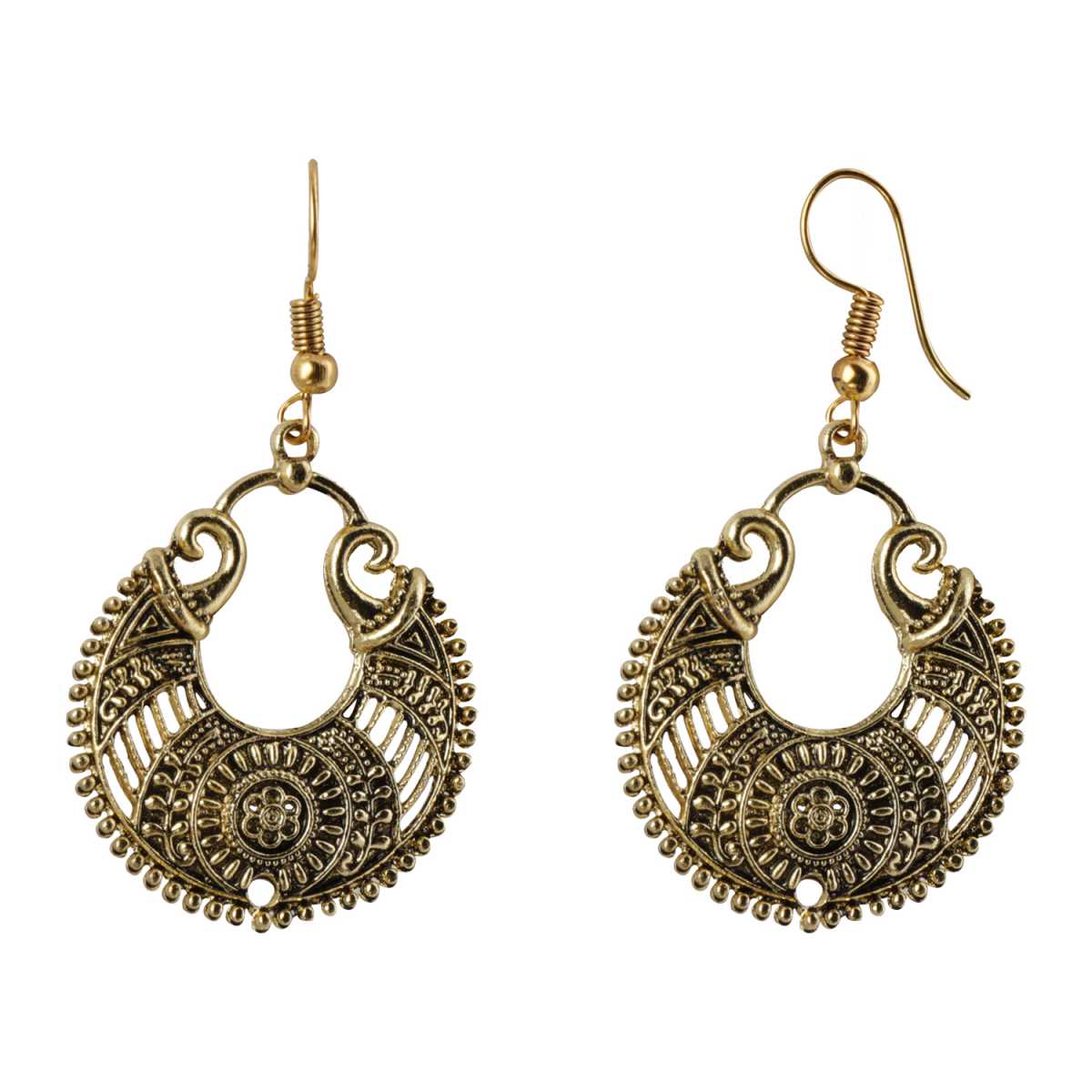 Discover oxidized gold earrings from silvershine
