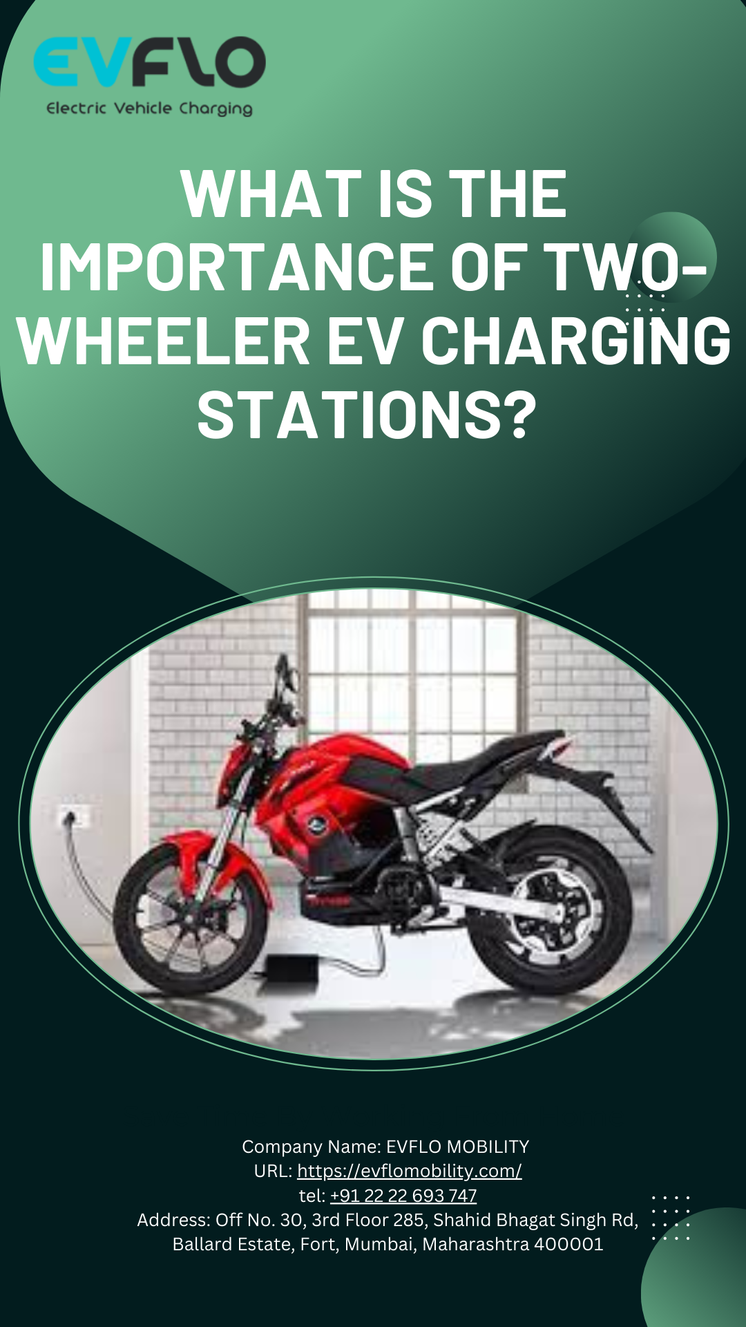 What is the importance of two-wheeler EV charging stations?