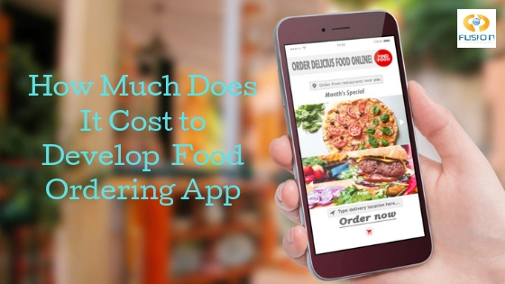 Cost to Develop Online Food Ordering Application