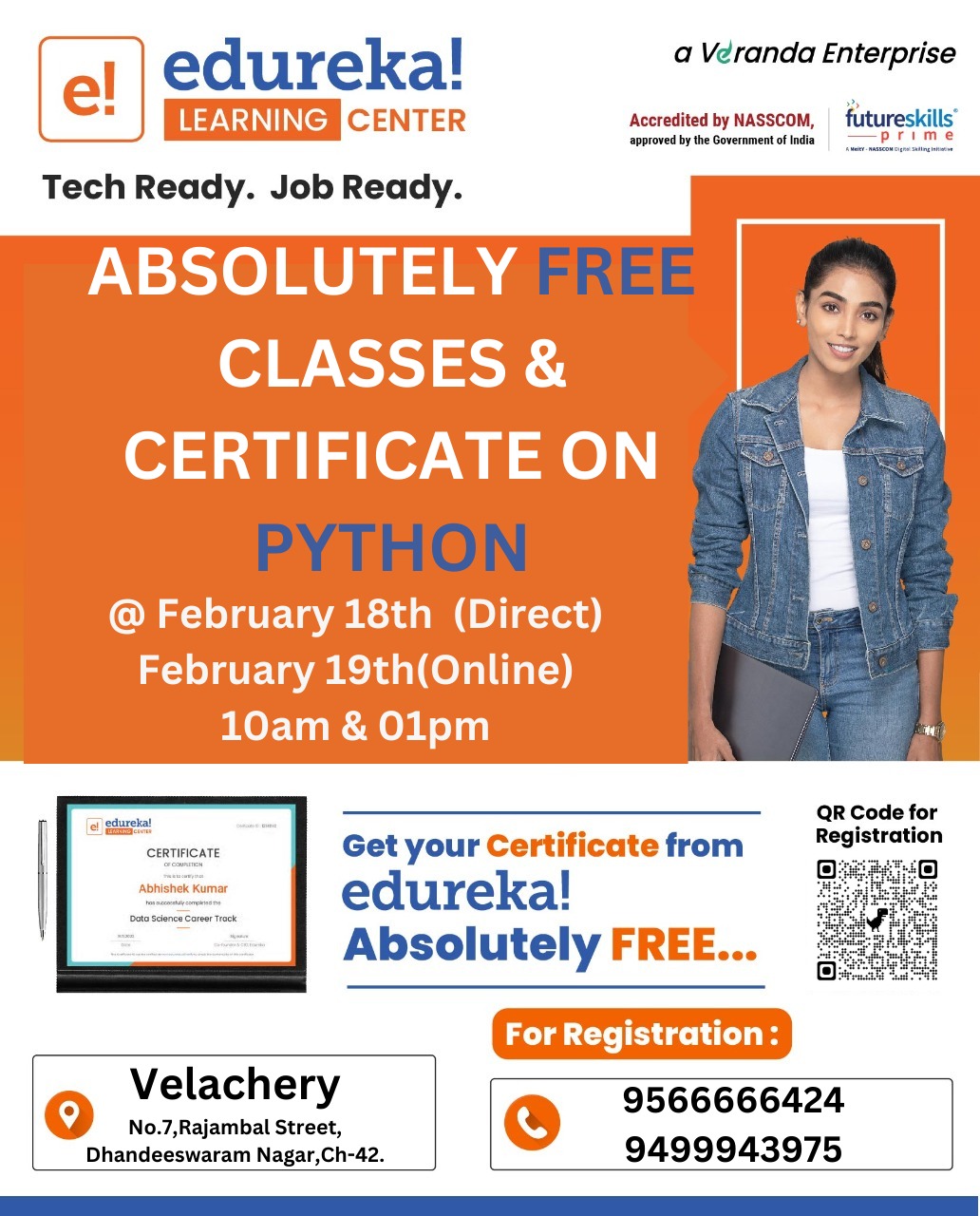 Edureka learning Center in Velachery